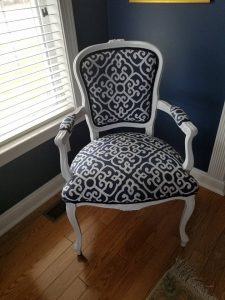 after photo of dining chair