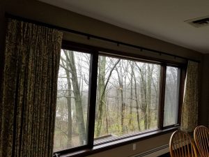 Pinched Pleat window treatment